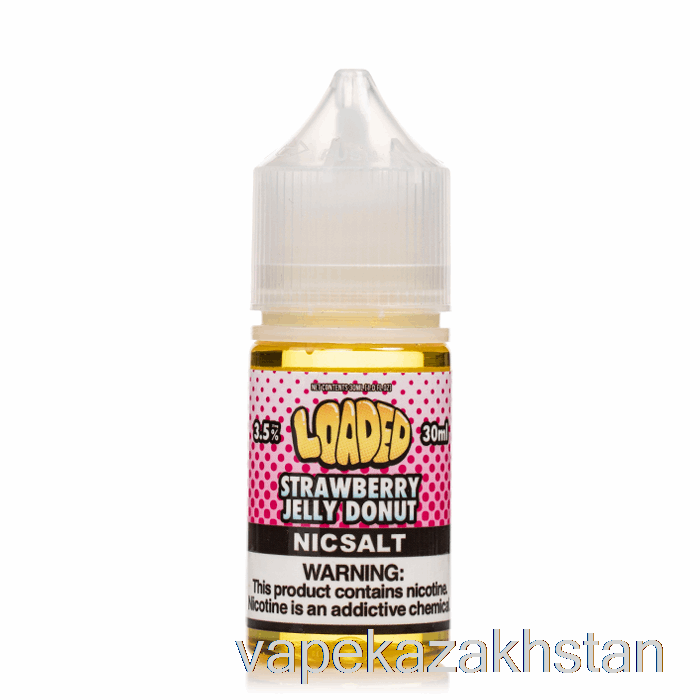 Vape Smoke STRAWBERRY JELLY DONUT - Loaded SALTS - Ruthless Vapors - 30mL 35mg